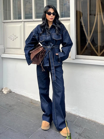 Jeans - Jacke und Hose Set